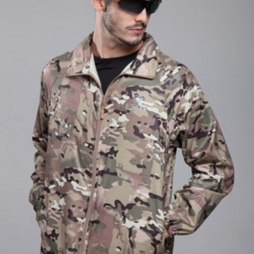 Raincoat Camo Hiking Waterproof Jacket