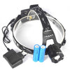 Bright Zoomable LED Headlamp Flashlight